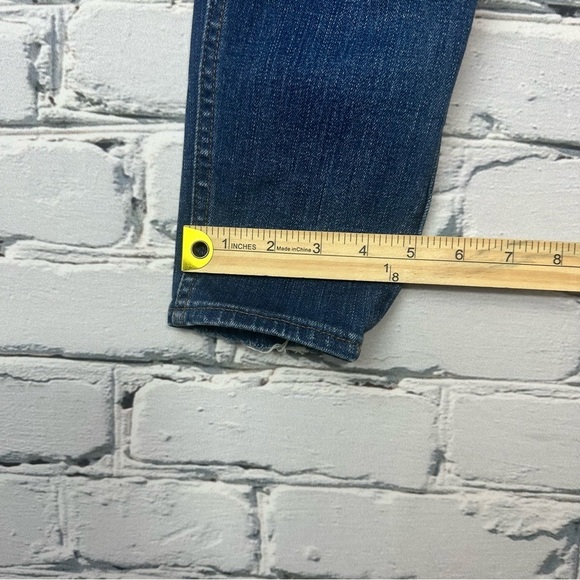 Madewell Women’s 9” High Riser Skinny Skinny Jean Distressed Size 31 Medium Wash - Picture 10 of 11